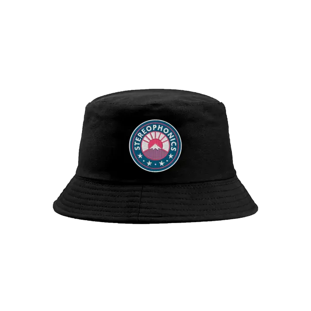 EMI Stereophonics Bucket Hat bob noir coton