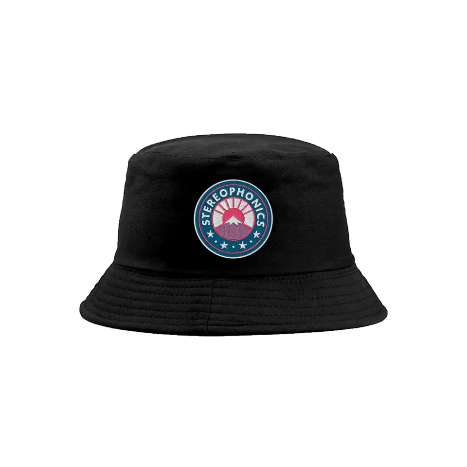 EMI Stereophonics Bucket Hat bob noir coton