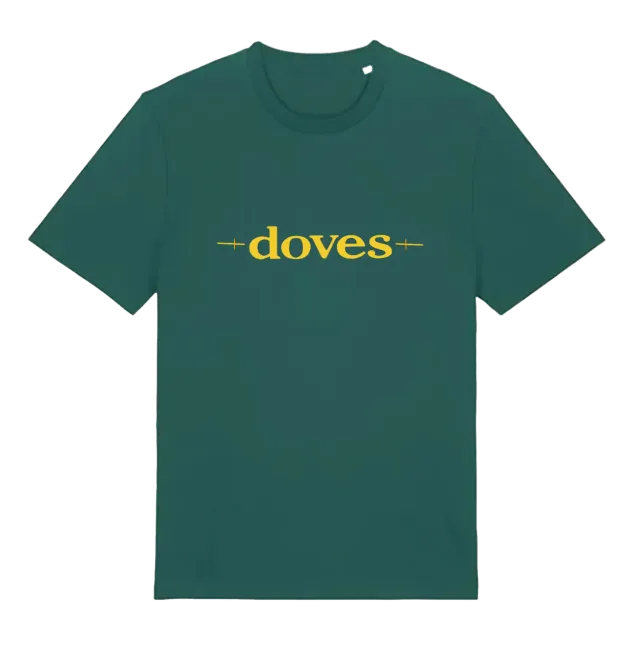 EMI Best of Doves T-shirt vert coton logo doré