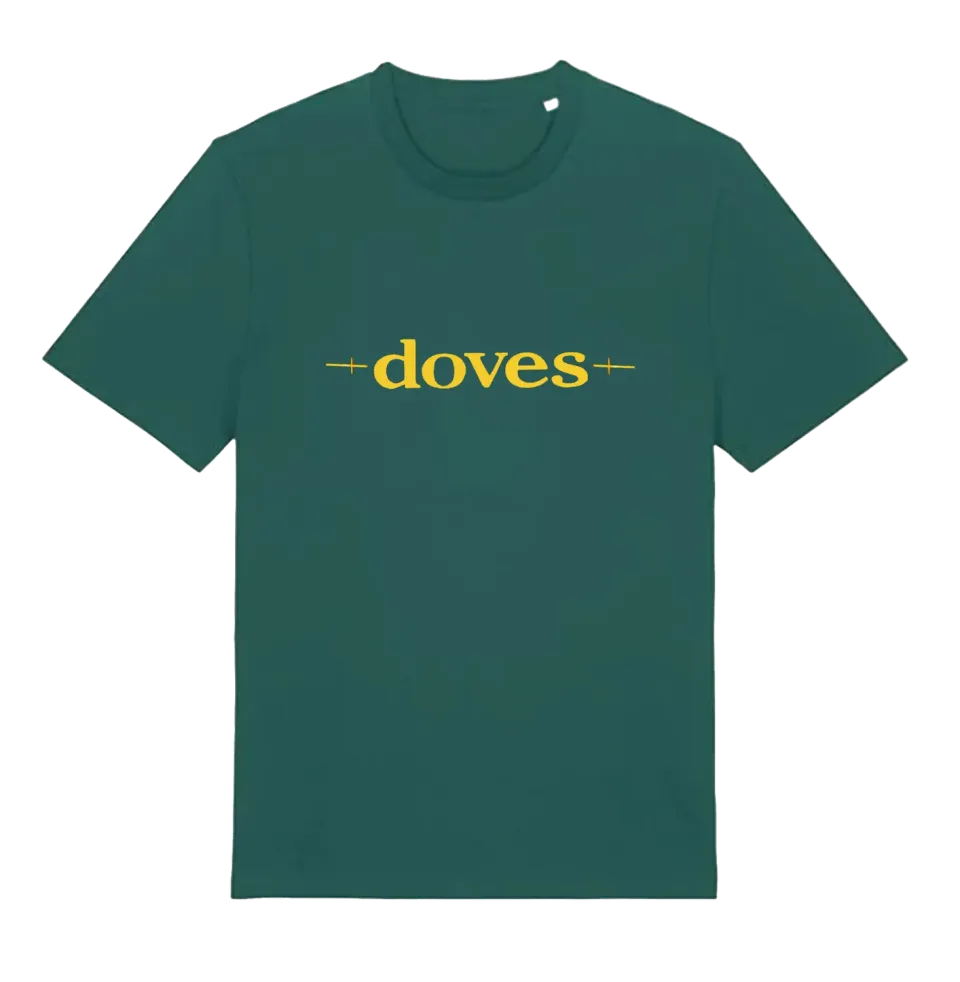 EMI Best of Doves T-shirt vert coton logo doré