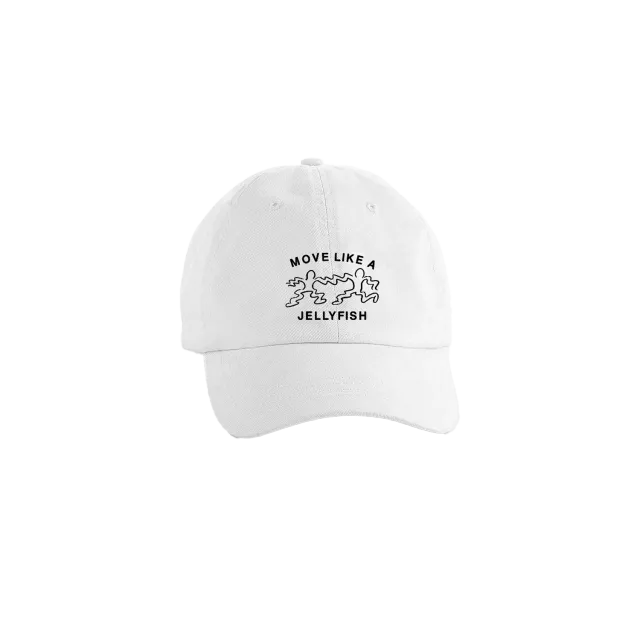 EMI Sigrid White Jellyfish casquette blanche brodée