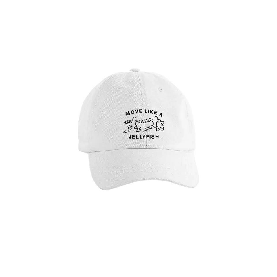 EMI Sigrid White Jellyfish casquette blanche brodée
