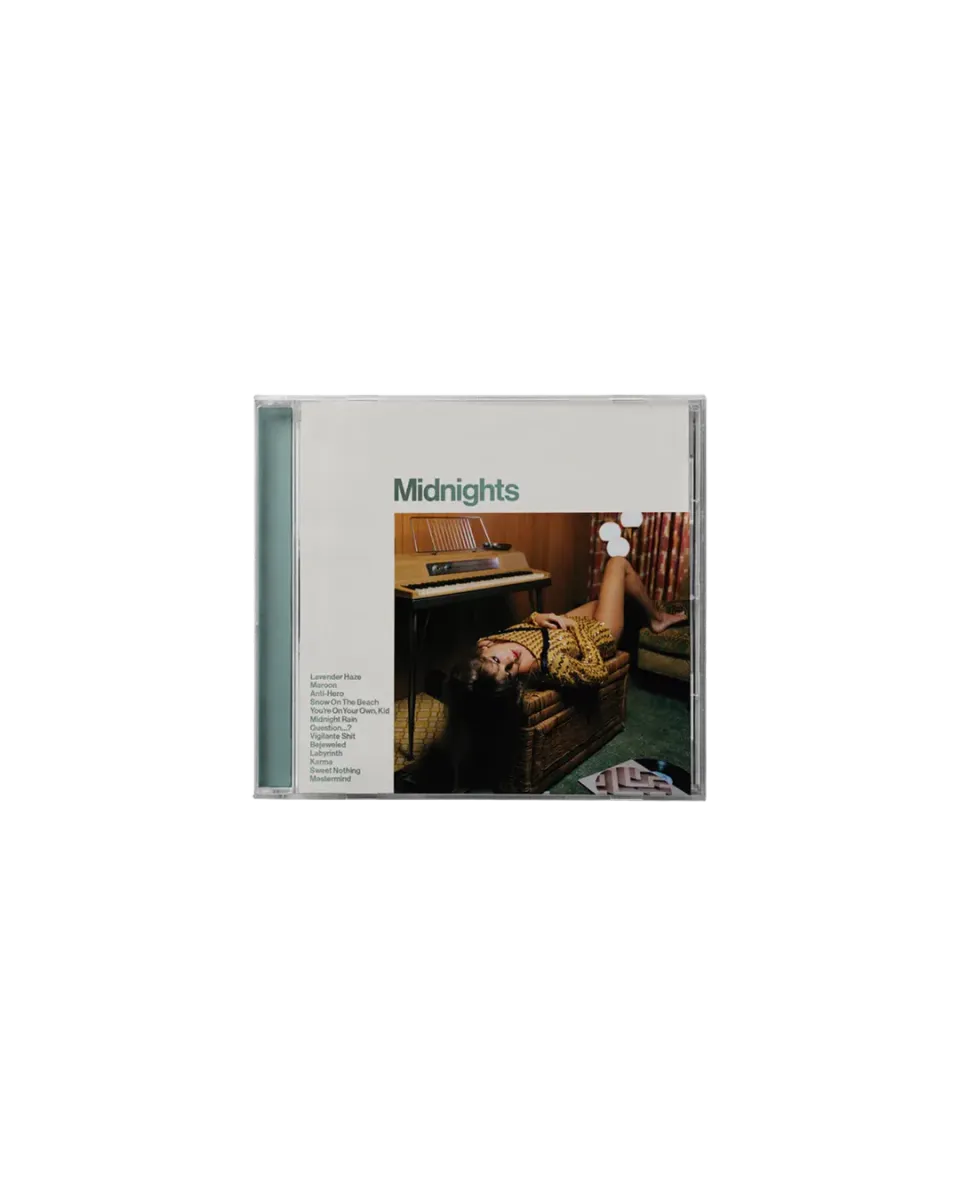 EMI Taylor Swift Midnights Jade Green Edition CD marbré