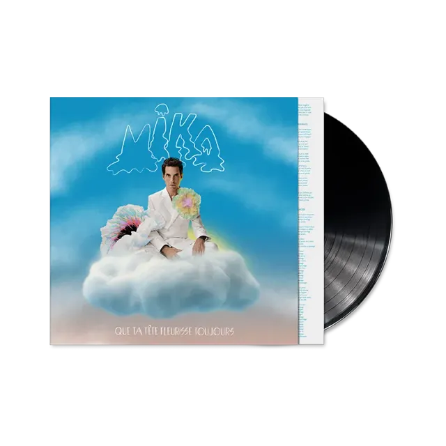 EMI Mika Que ta tête fleurisse toujours vinyle LP noir