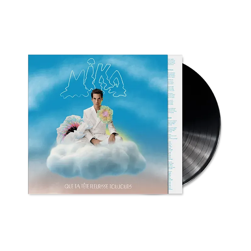 EMI Mika Que ta tête fleurisse toujours vinyle LP noir