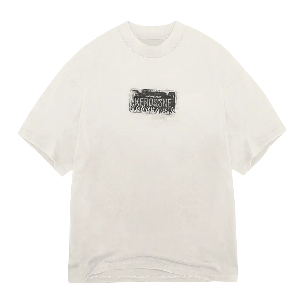 EMI Kerosene Newspaper T-shirt blanc S-XXL