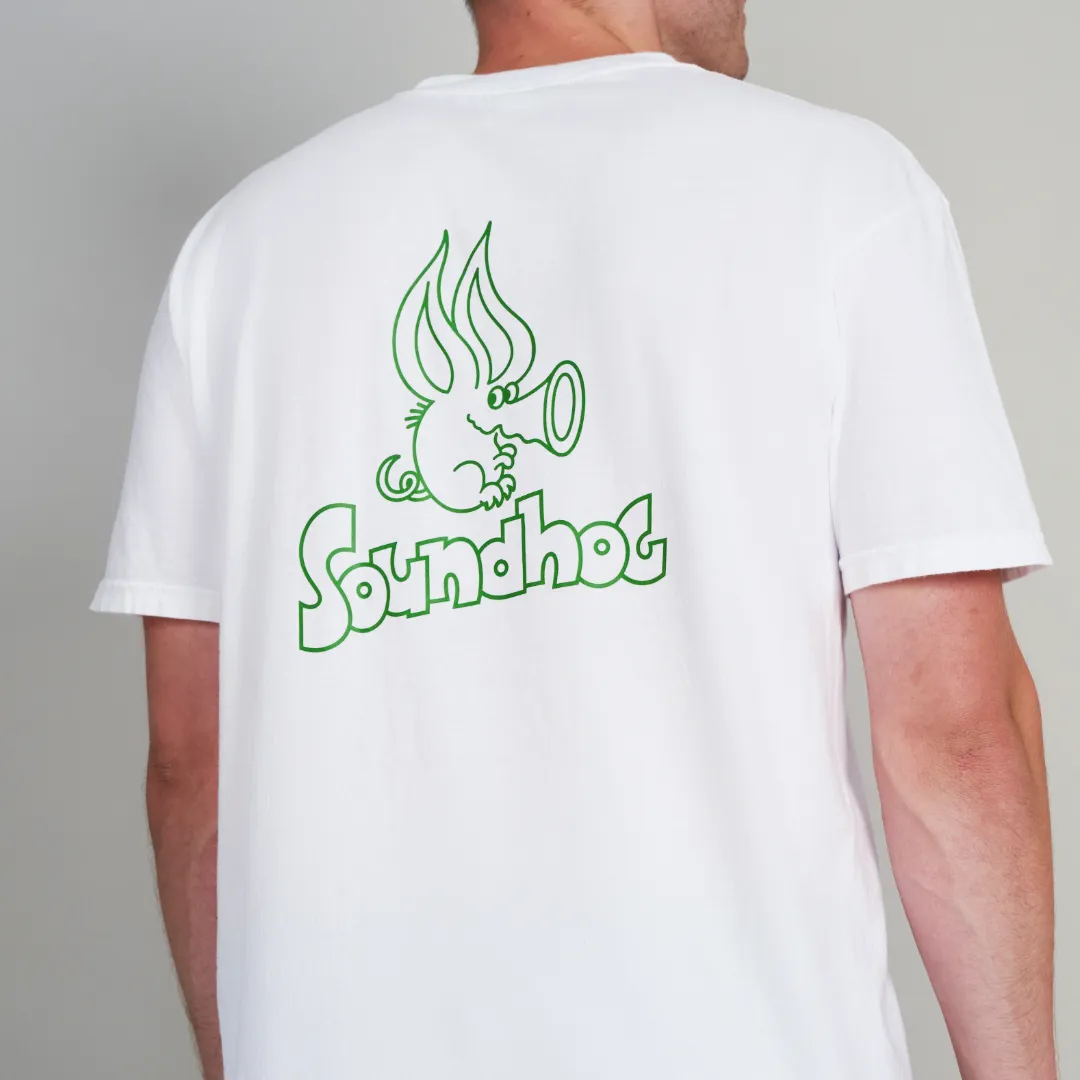 EMI Soundhog T-shirt blanc coton