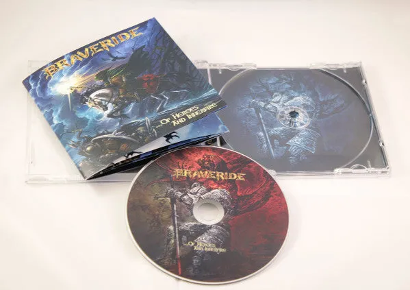 Rockshots Records Braveride Of Heroes And Innerfire CD album epic