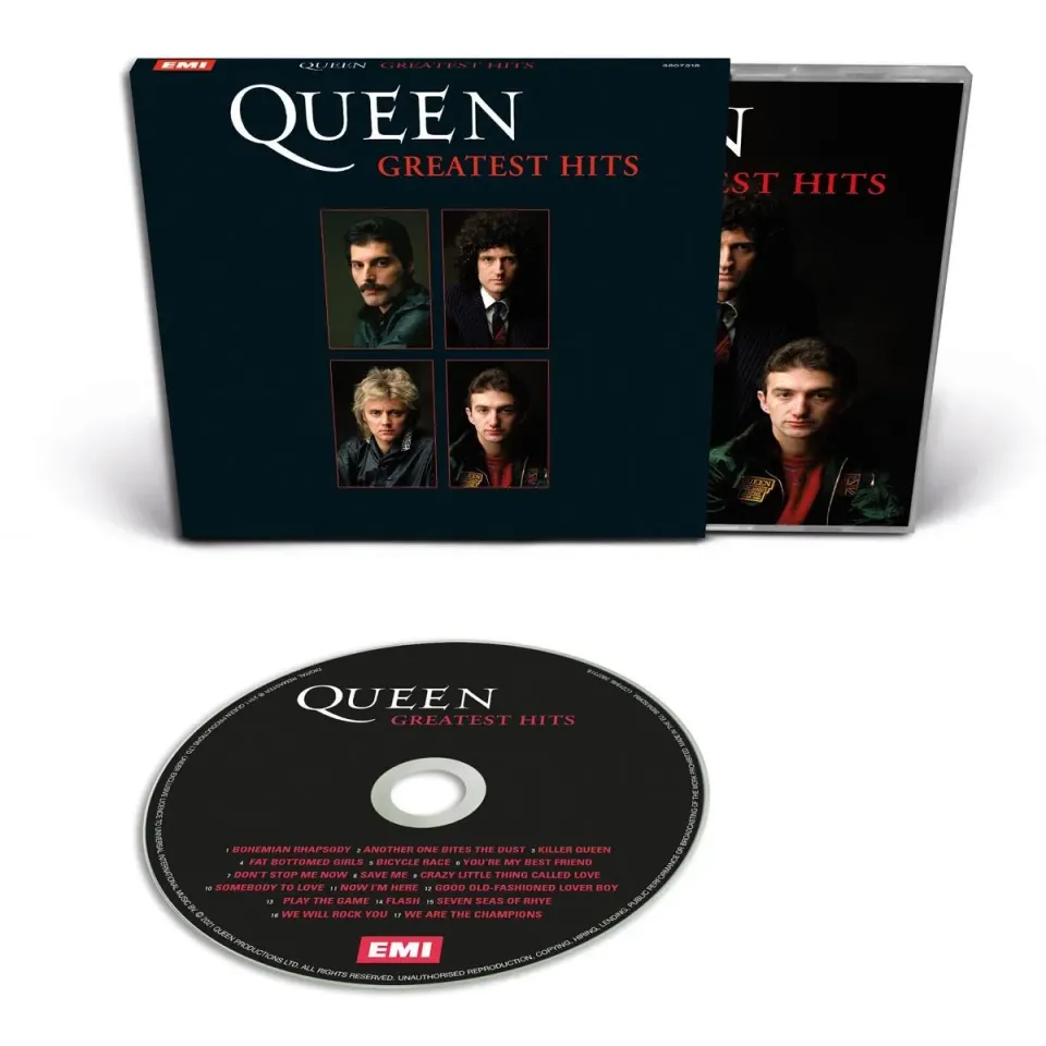 Queen Greatest Hits Collectors Edition CD slipcase