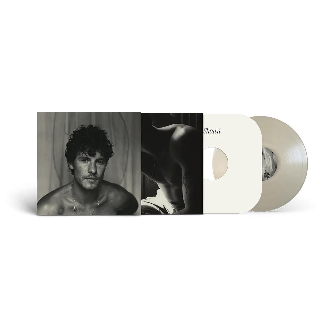 EMI Shawn vinyle transparent milky clear