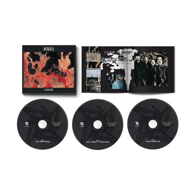 EMI Load remastered coffret 3CD Metallica