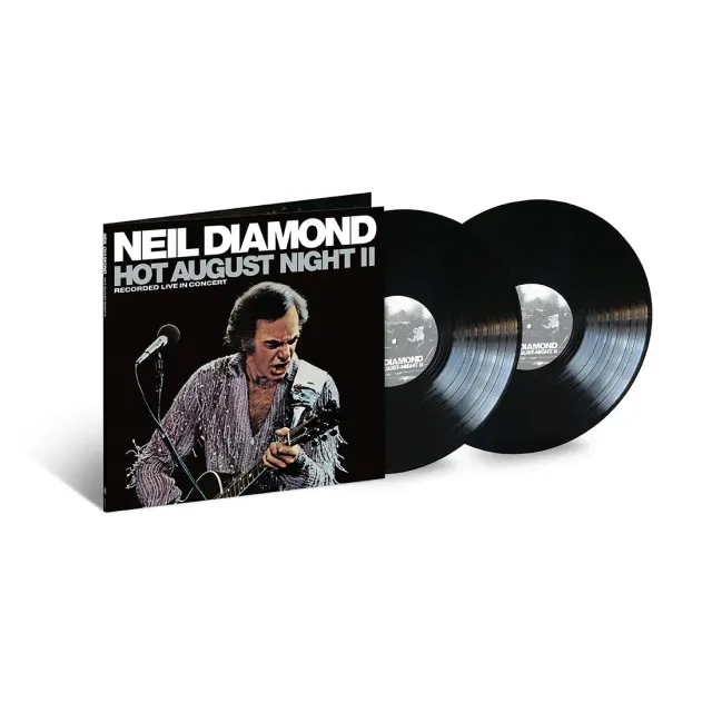 EMI Hot August Night II double vinyle 2LP noir live