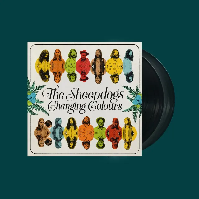 Sheepdogs Recording Co Changing Colours double LP gatefold noir