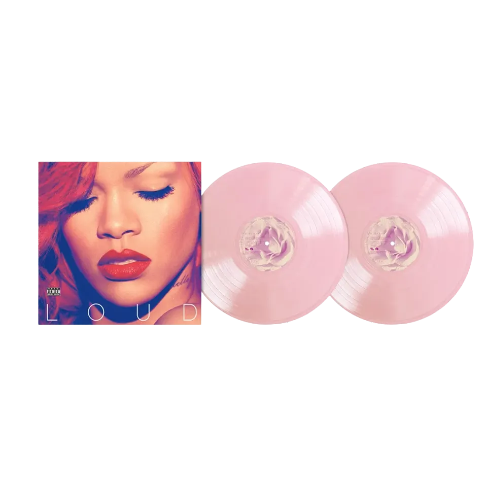 EMI Loud double vinyle LP rose baby opaque