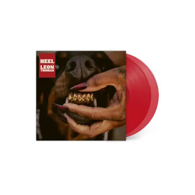 EMI Mutt Deluxe Heel vinyle rubis translucide