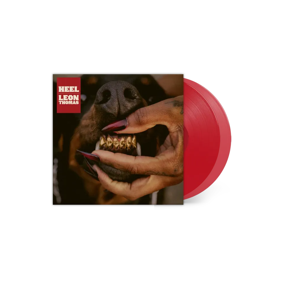 EMI Mutt Deluxe Heel vinyle rubis translucide