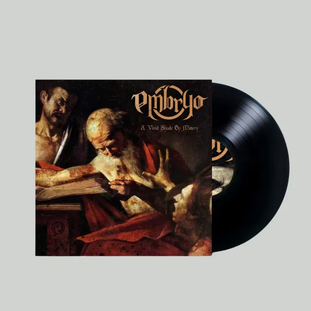 Rockshots Records Embryo A Vivid Shade On Misery vinyle noir