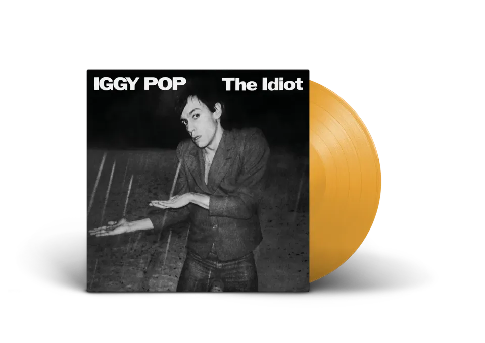 Iggy Pop The Idiot vinyle orange limité