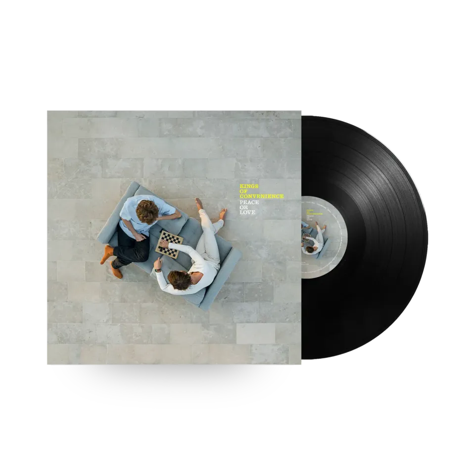 EMI Peace Or Love vinyle LP noir gatefold lourd
