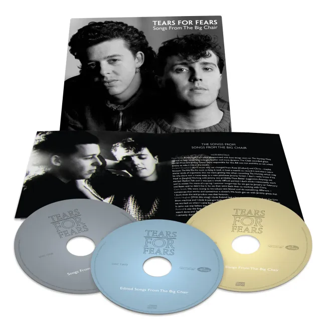 EMI Songs From The Big Chair 40th Anniversary CD 3CD remasterisé