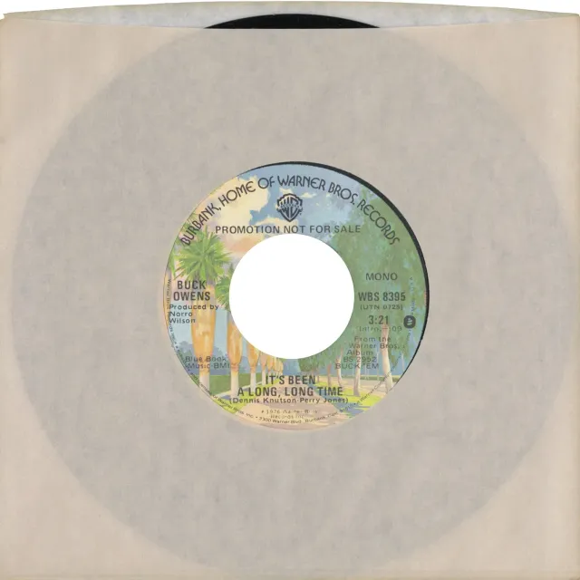 Omnivore Recordings Buck Owens It’s Been A Long Long Time vinyle 7" vintage