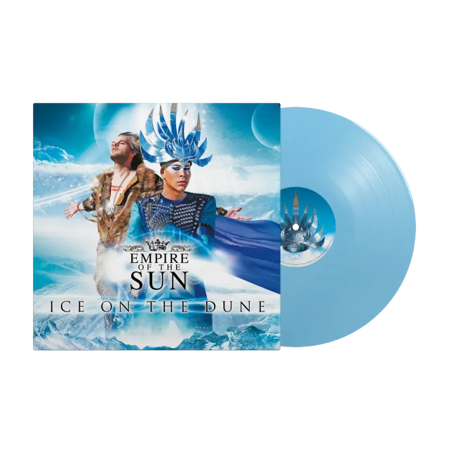 EMI Ice On The Dune vinyle LP bleu opaque limité