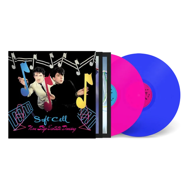 EMI Soft Cell Non-Stop Ecstatic Dancing vinyle Colour 2LP remix