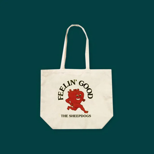 Sheepdogs Recording Co Feelin Good tote bag cœur