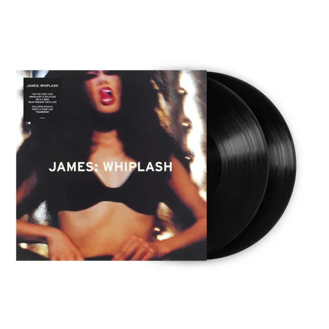 EMI James Whiplash vinyle 2LP réédition 1997
