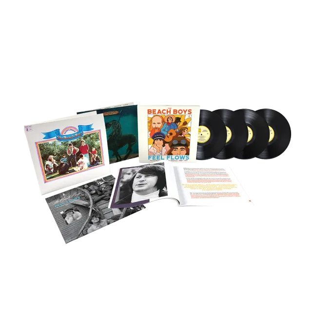 EMI Beach Boys Feel Flows coffret vinyle 4LP noir sessions