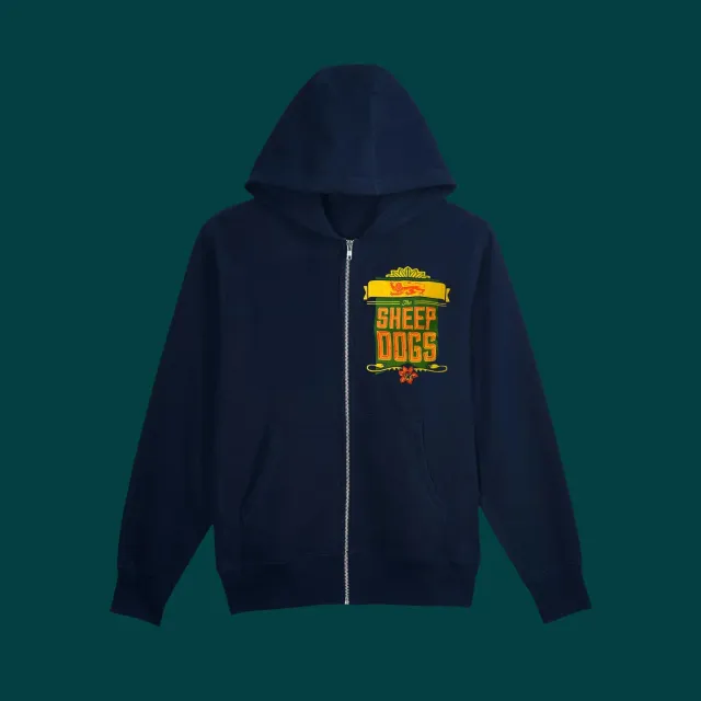 Sheepdogs Crest sweat capuche bleu marine