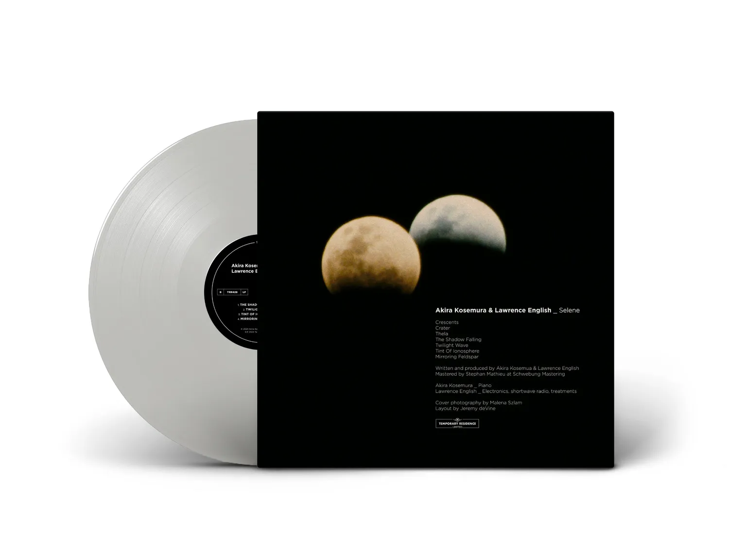 Kosemura English Selene vinyle blanc nuageux 500 ex