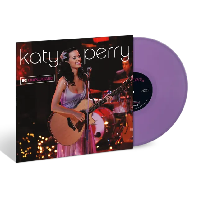 EMI Katy Perry Live At MTV Unplugged vinyle lavande
