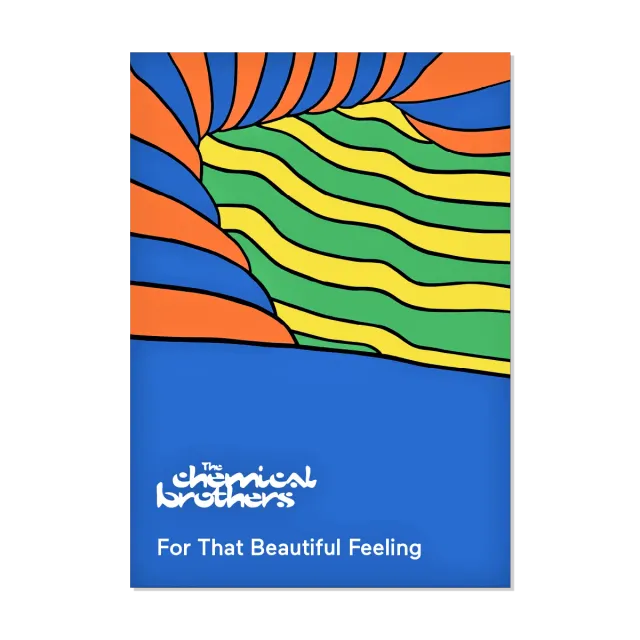 EMI Chemical Brothers For That Beautiful Feeling affiche B2 numérotée