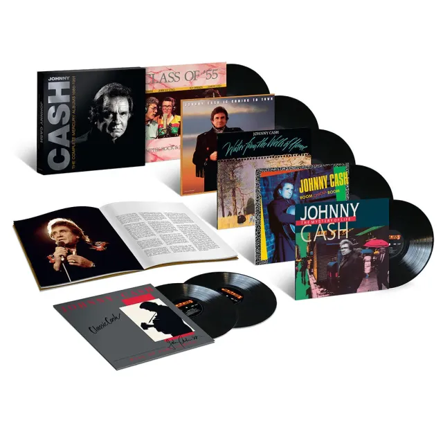 Johnny Cash Complete Mercury Albums 1986-1991 coffret 7LP