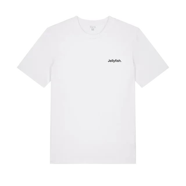 EMI Jellyfish Logo t-shirt blanc 100% coton