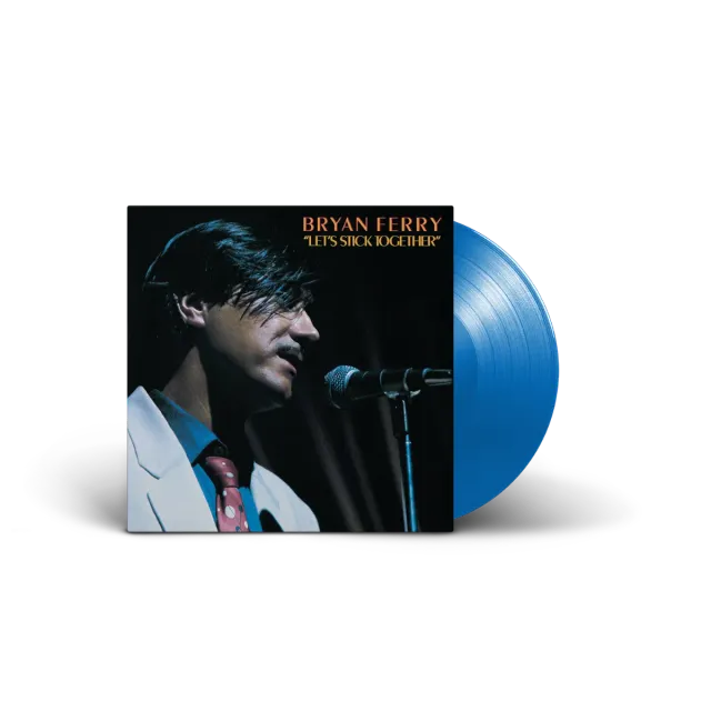 EMI Let’s Stick Together vinyle LP bleu Bryan Ferry