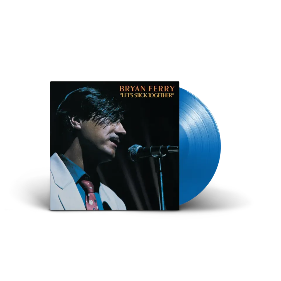 EMI Let’s Stick Together vinyle LP bleu Bryan Ferry
