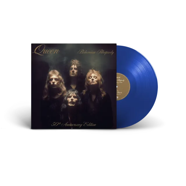 EMI Bohemian Rhapsody 50th Anniversary single vinyle 12 pouces bleu