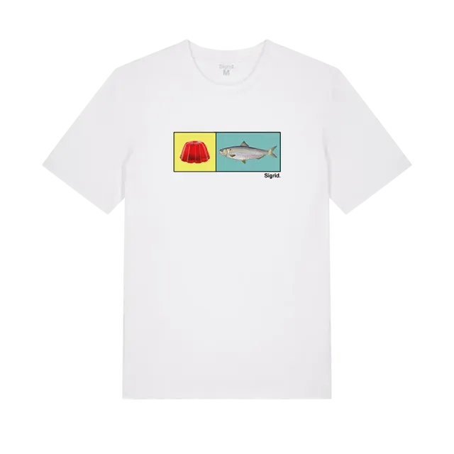EMI Sigrid White Jellyfish t-shirt blanc coton