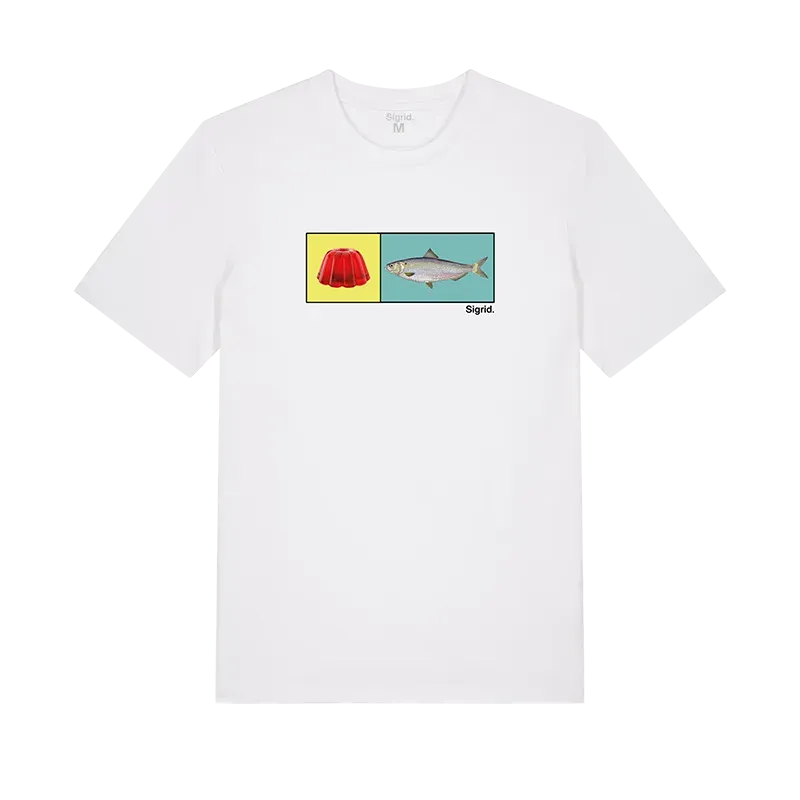 EMI Sigrid White Jellyfish t-shirt blanc coton