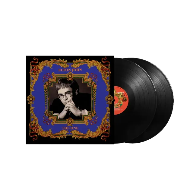 EMI The One vinyle 2LP Elton John pochette Versace