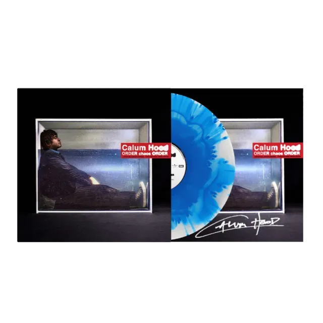 EMI ORDER chaos ORDER vinyle bleu cloudy carte signée