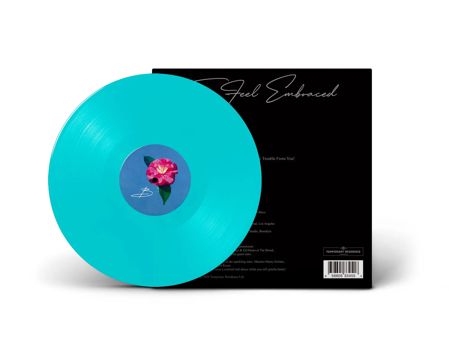 Sparkle Division To Feel Embraced vinyle LP noir ambient