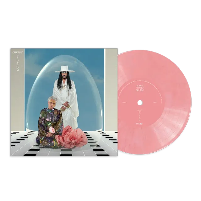 EMI Cherry Blossom single vinyle 7 pouces rose limité