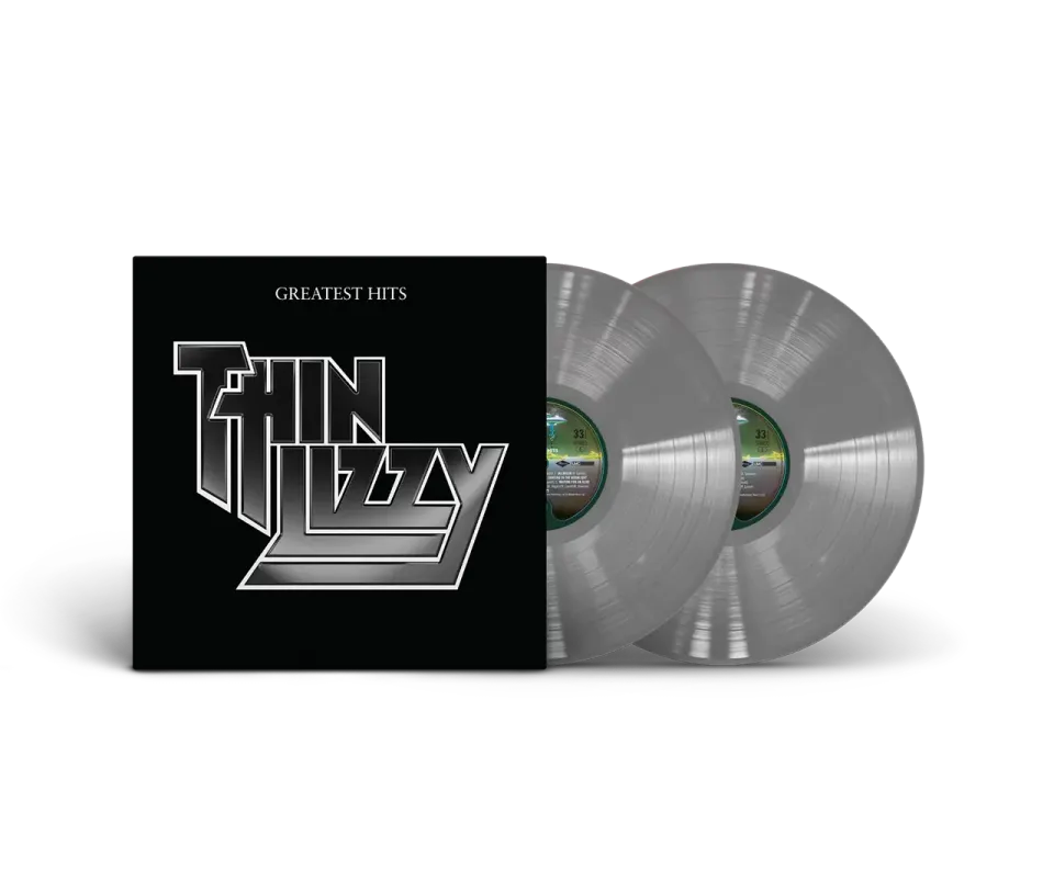 Thin Lizzy Greatest Hits double vinyle argent compilation