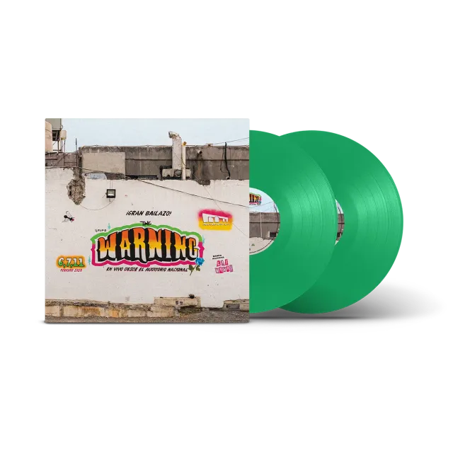 EMI The Warning Live CDMX 2LP vinyle vert Gran Bailazo