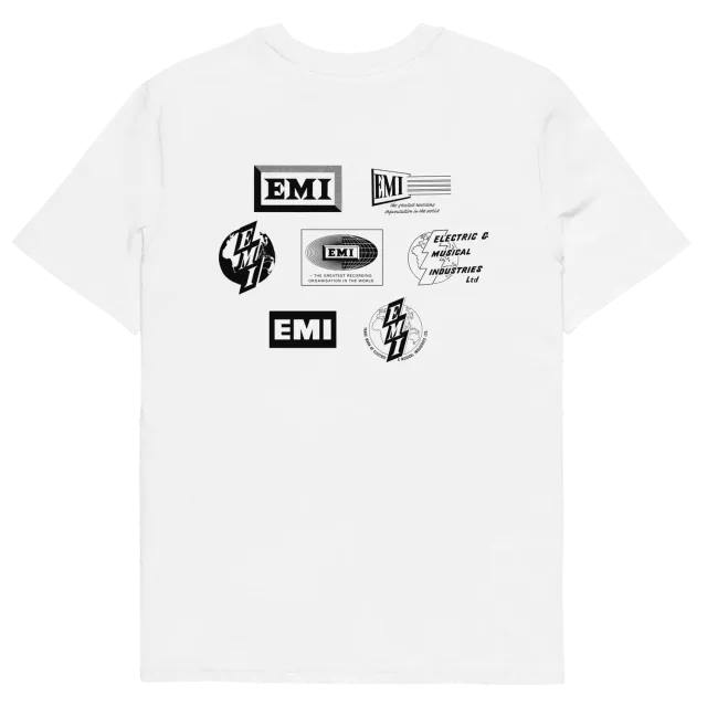 EMI Retro Logo t-shirt blanc coton bio
