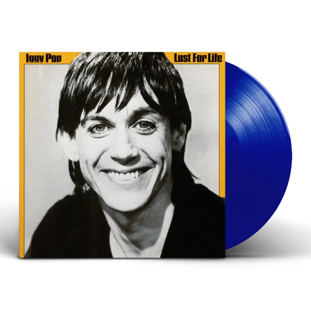 EMI Lust For Life vinyle LP bleu Iggy Pop limité