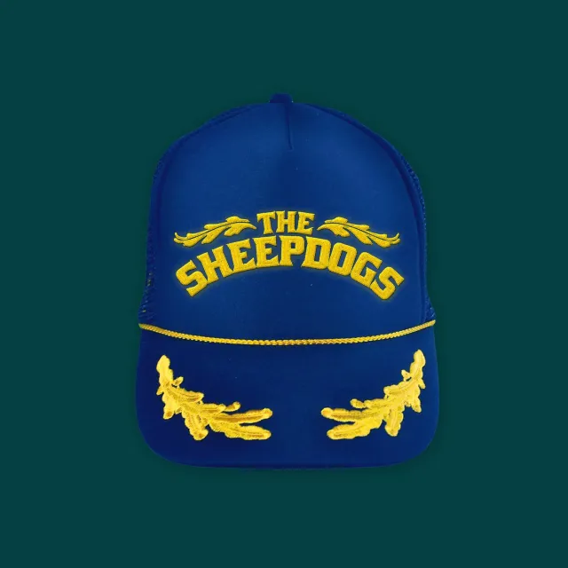 Sheepdogs Recording Co Captains Hat casquette bleu marine